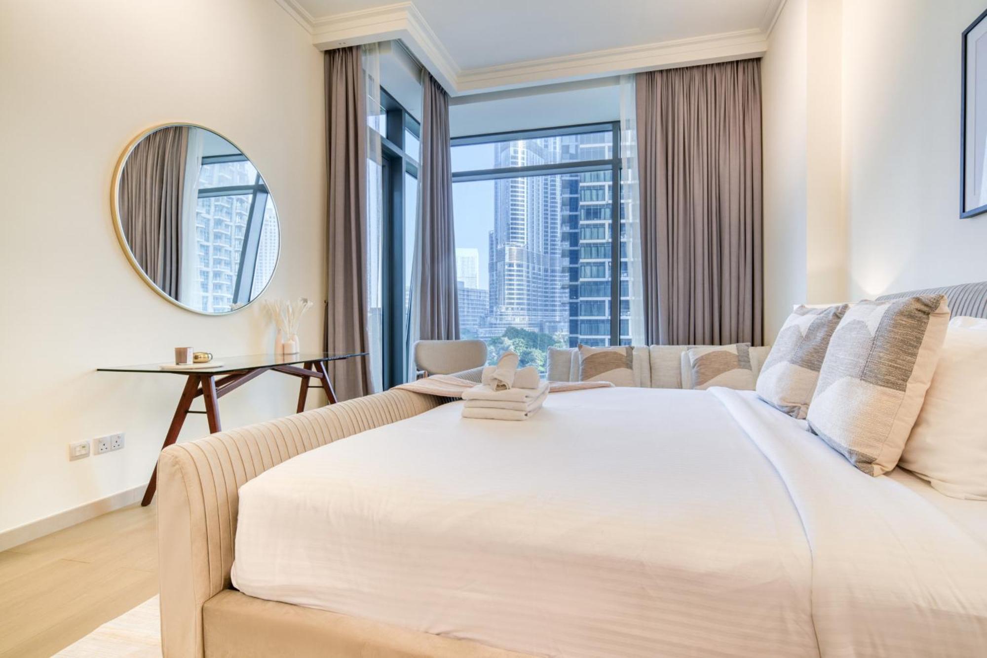 Burj Vista, Downtown Dubai - Burj Khalifa View - Mint Stay מראה חיצוני תמונה