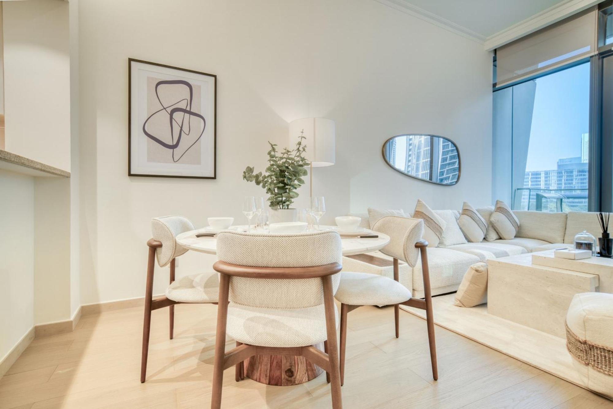 Burj Vista, Downtown Dubai - Burj Khalifa View - Mint Stay מראה חיצוני תמונה