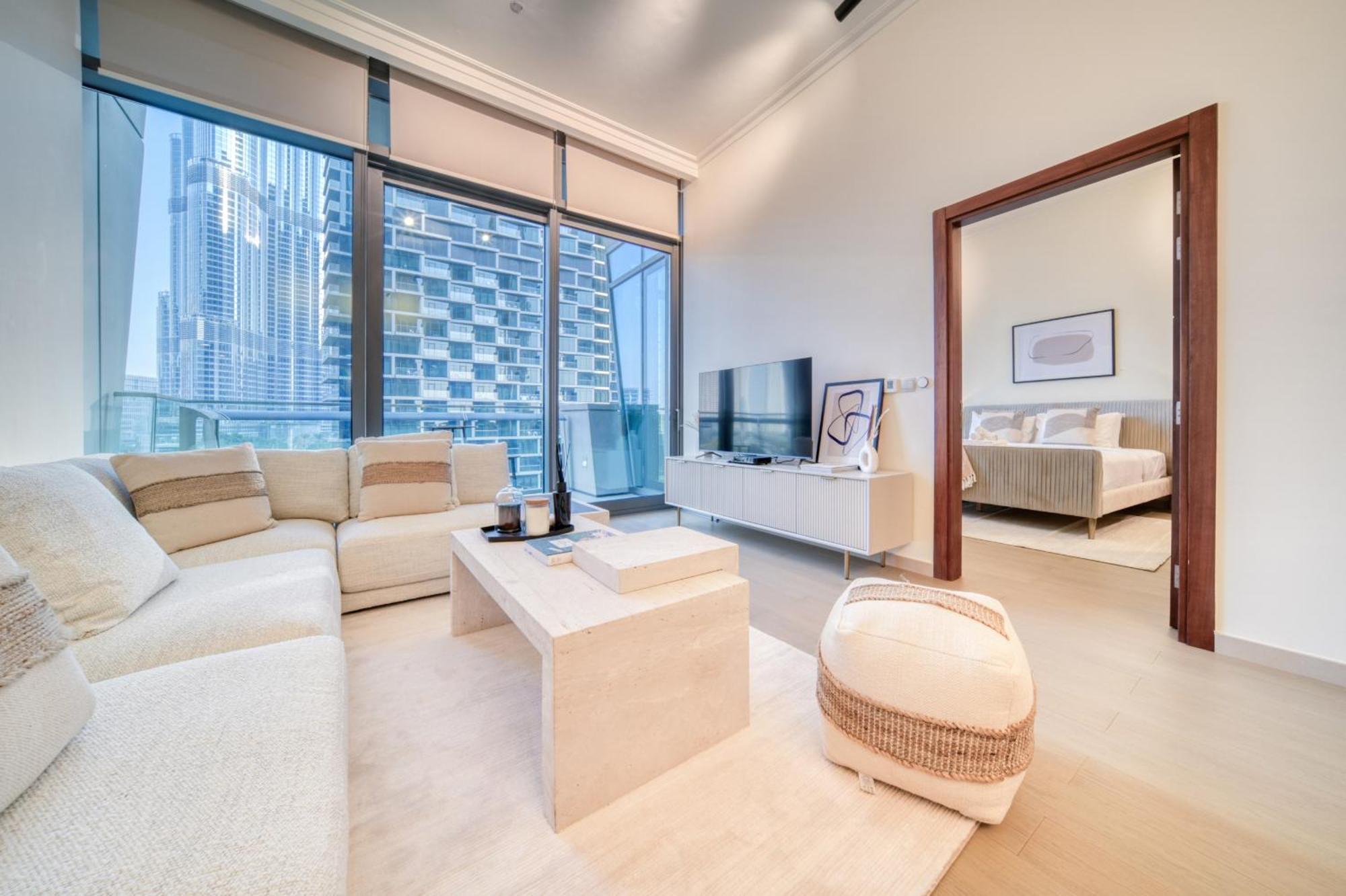 Burj Vista, Downtown Dubai - Burj Khalifa View - Mint Stay מראה חיצוני תמונה