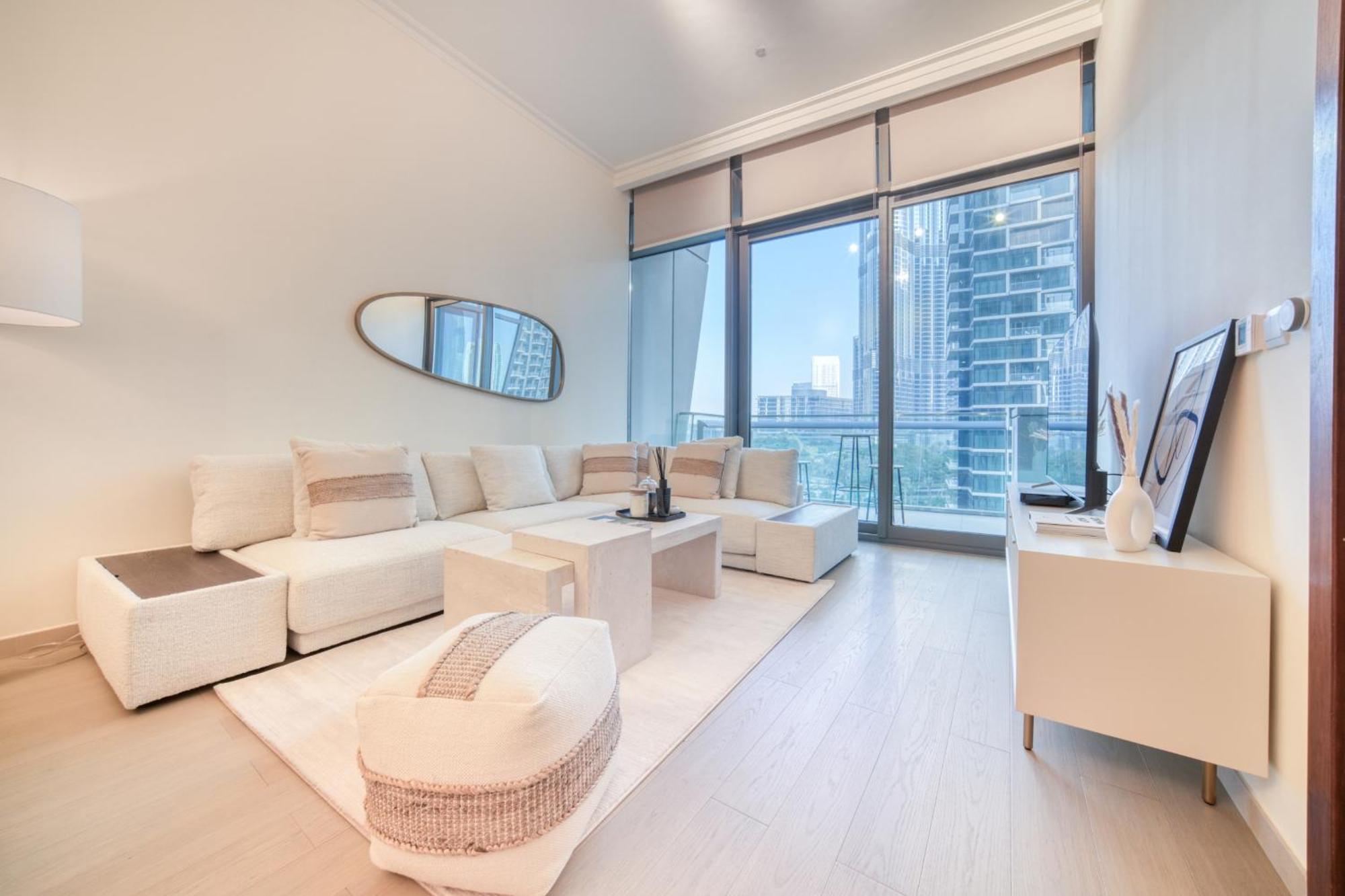 Burj Vista, Downtown Dubai - Burj Khalifa View - Mint Stay מראה חיצוני תמונה